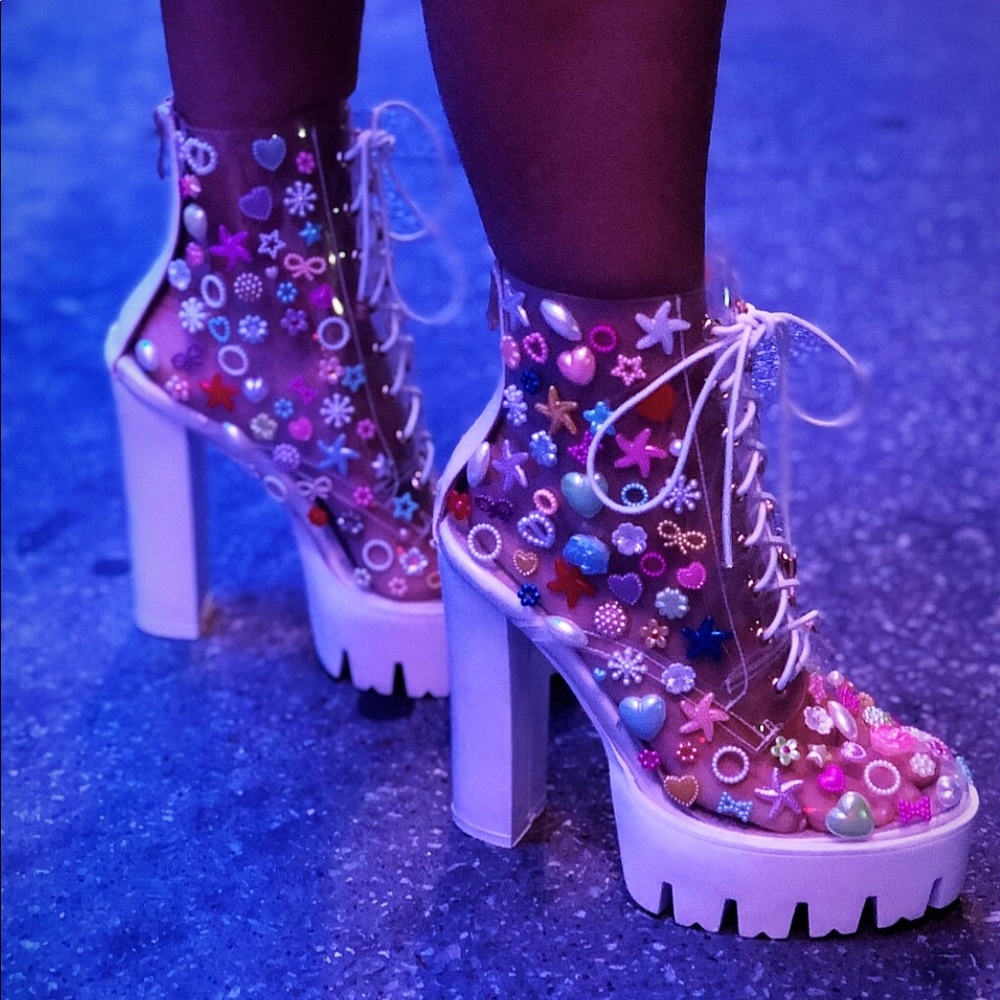 PRINCESS PVC PLATFORMS - Picture 3 of 3